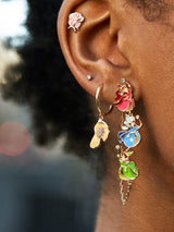 BaubleBar Sleeping Beauty Disney Princess Earring Set - Multi/Gold - Get Gifting: Enjoy 20% Off​