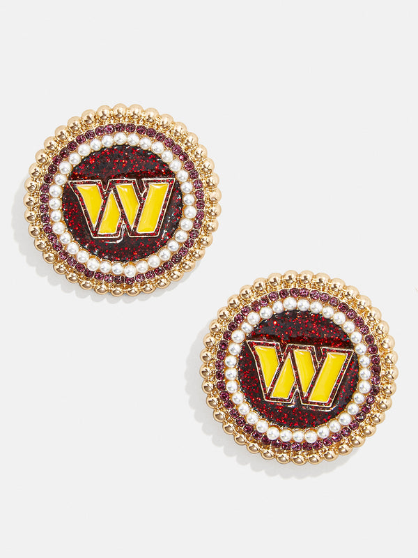 Washington Commanders NFL Statement Studs - Washington Commanders