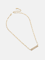 BaubleBar Washington Commanders NFL Gold Chain Necklace - Washington Commanders - Get Gifting: Enjoy 20% Off​