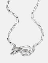 BaubleBar Buffalo Bills NFL Silver Chain Necklace - Get Gifting: Enjoy 20% Off​