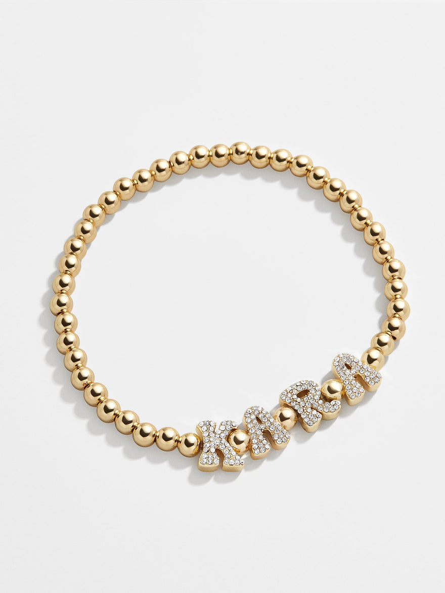 Pisa Custom Bracelet - Gold/Pavé