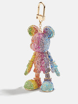 BaubleBar Mickey Mouse disney Bag Charm - Rainbow Stripe - 
    Disney keychain
  
