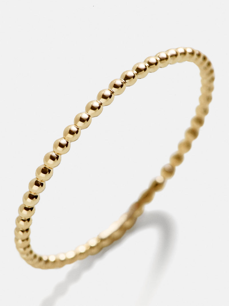 BaubleBar Thin Solid Gold Ring - Gold - Cyber Monday Ends Tonight: Enjoy 30% Off​