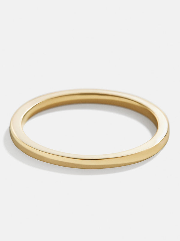 14K Solid Gold Ring - Thin