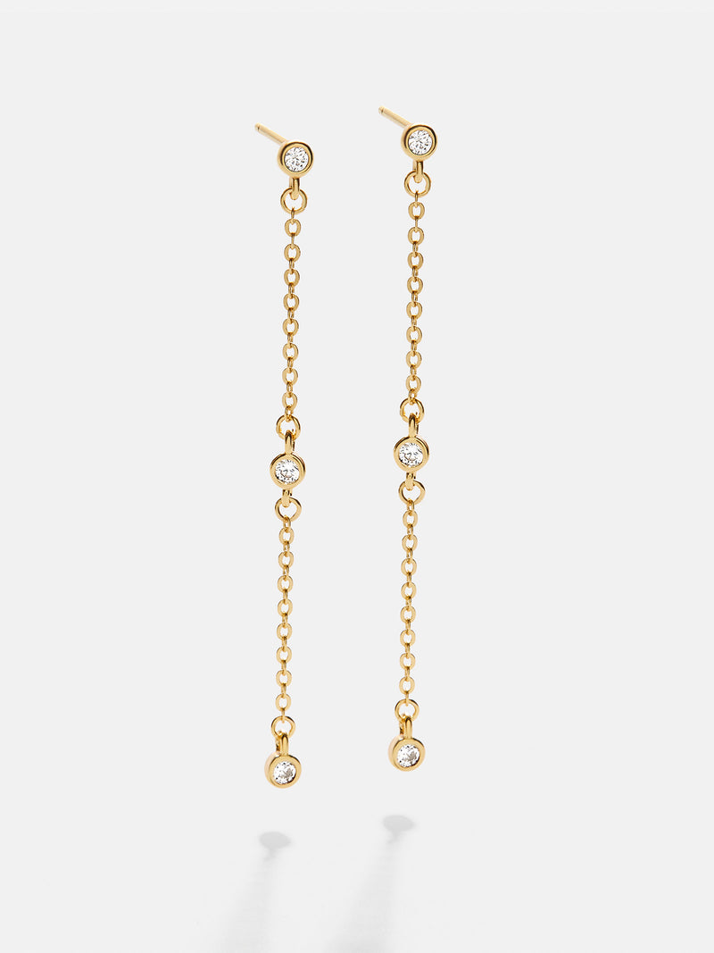 BaubleBar Ophelia 18K Gold Earrings - 18K Gold Plated Sterling Silver