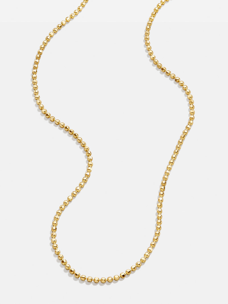 BaubleBar Stephanie 18K Gold Necklace - Gold - 
    18K Gold Plated Sterling Silver
  
