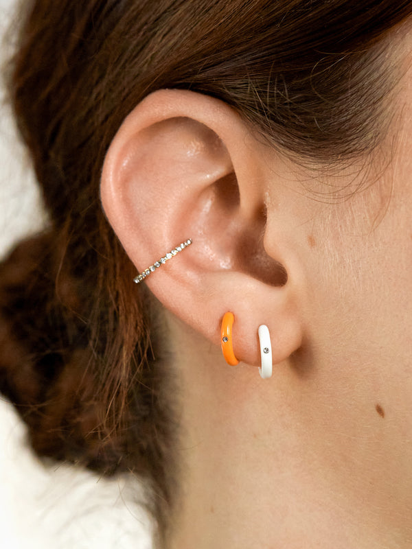 Go with the Glow Earring Set - Orange