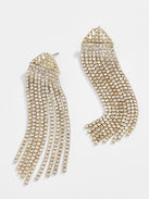 Deirdre Earrings - Gold/Pavé