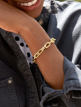 BaubleBar Nova Bracelet - Gold - 
    Chunky chain statement bracelet
  
