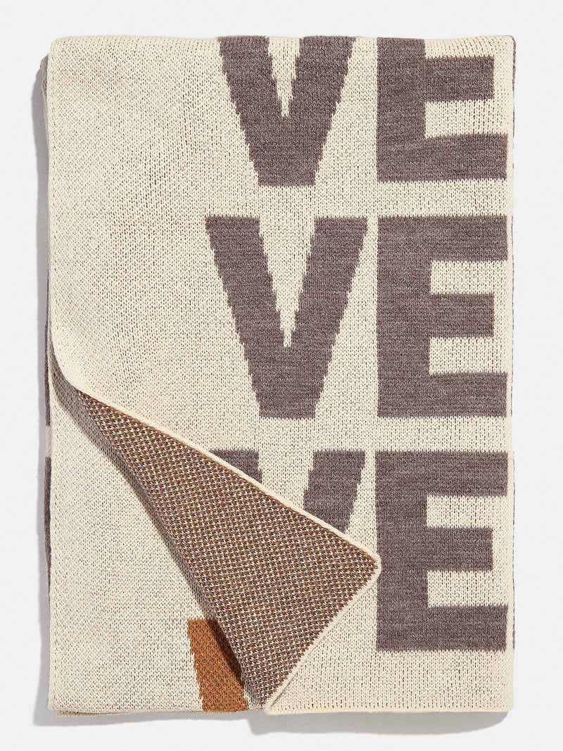 BaubleBar Ombre Name Custom Blanket - Beige/Brown - 
    Enjoy 20% off - This Week Only
  

