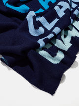 BaubleBar Ombre Name Custom Blanket - Navy/Blue - 
    Custom, machine washable blanket
  

