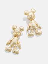 BaubleBar Gold Fleck - Disney statement earrings