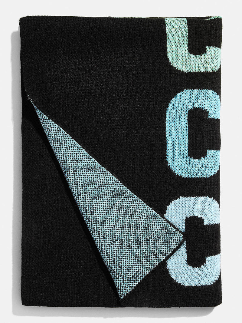 BaubleBar Ombre Name Custom Blanket - Black/Multi - 
    Custom, machine washable blanket in two sizes
  
