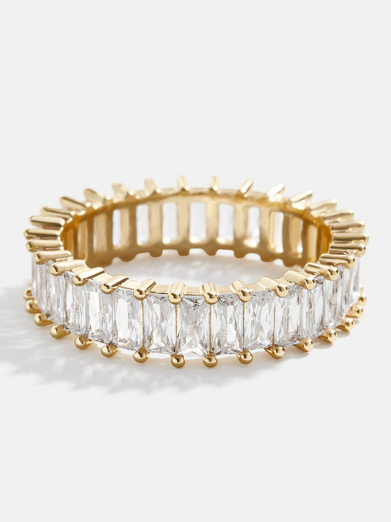 BaubleBar Mini Alidia Cubic Zirconia Ring - Alidia Baguette - 
    Enjoy an extra 20% off sale - This Week Only
  

