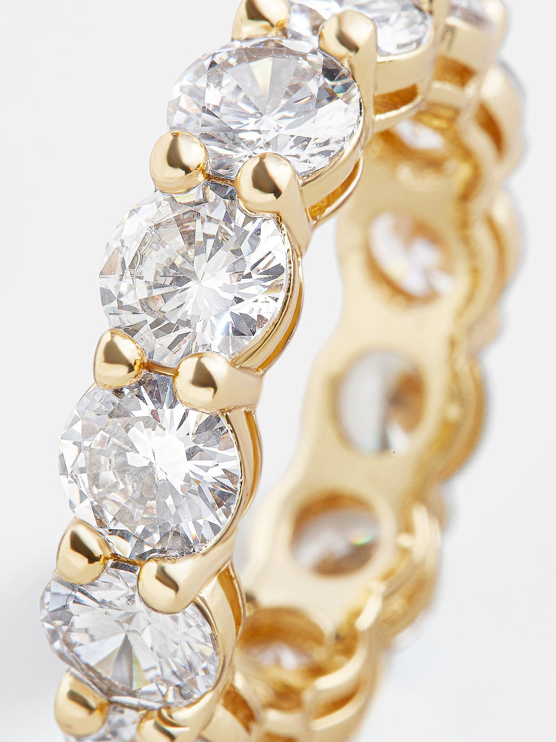 BaubleBar Abigail Cubic Zirconia Ring - Large round stones
