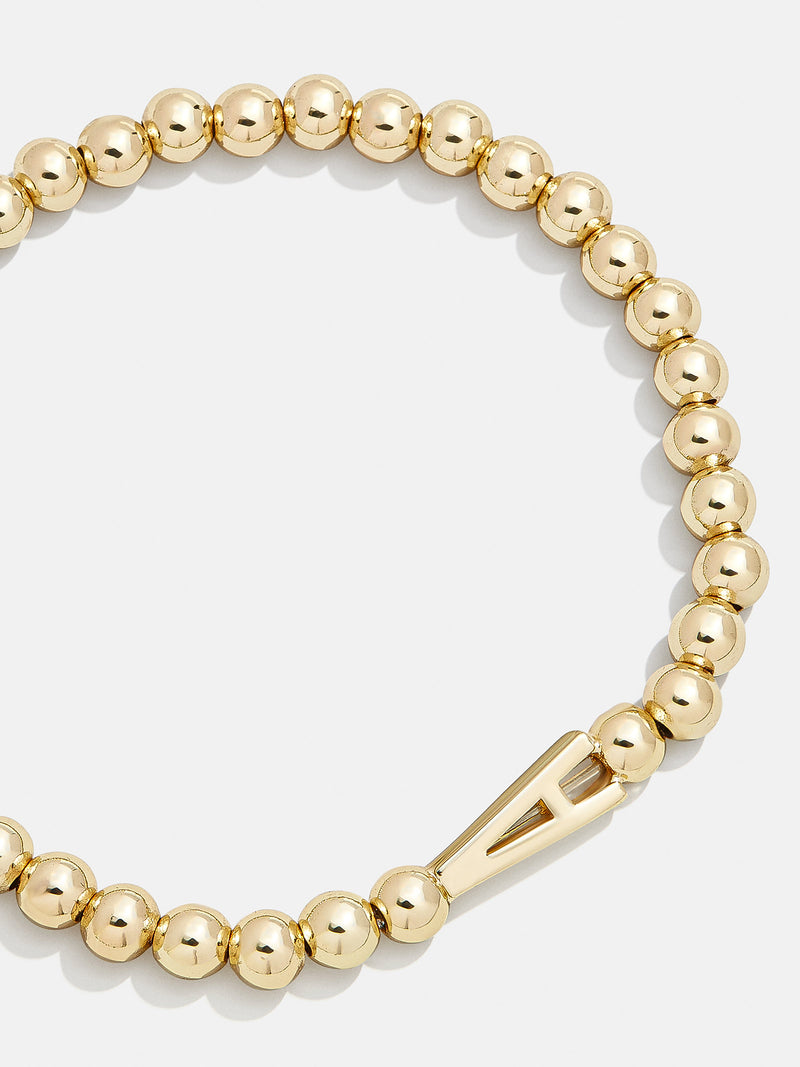 BaubleBar East West Initial Pisa Bracelet - Gold - Get Gifting: Enjoy 20% Off​