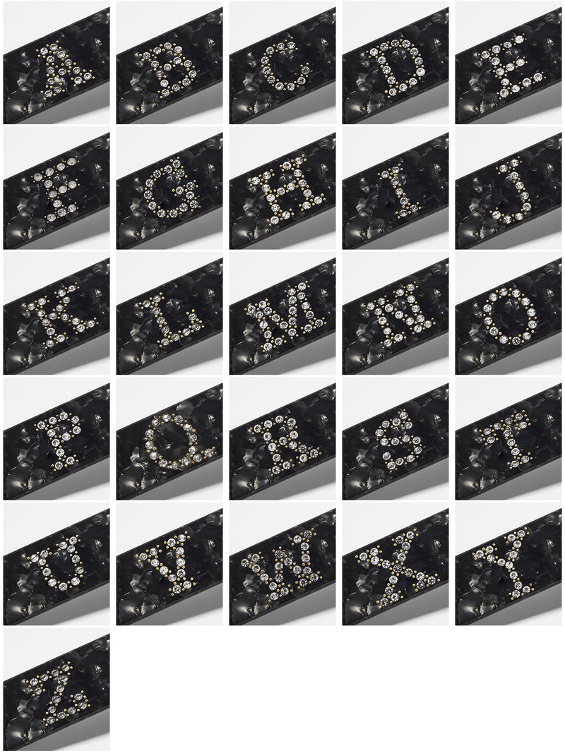 BaubleBar Resin Initial Hair Clip - 
    Initial hair clip
  
