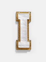 BaubleBar Varsity Initial Sticker - White/Gold - 
    Enjoy an extra 20% off sale - This Week Only
  
