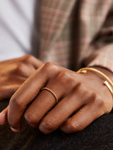 BaubleBar Pisa Ring - 18K Gold Plated Sterling - Gold - 18K Gold Plated Sterling Silver