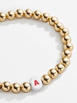 BaubleBar Initial Pisa Beaded Bracelet - Initial beaded bracelet