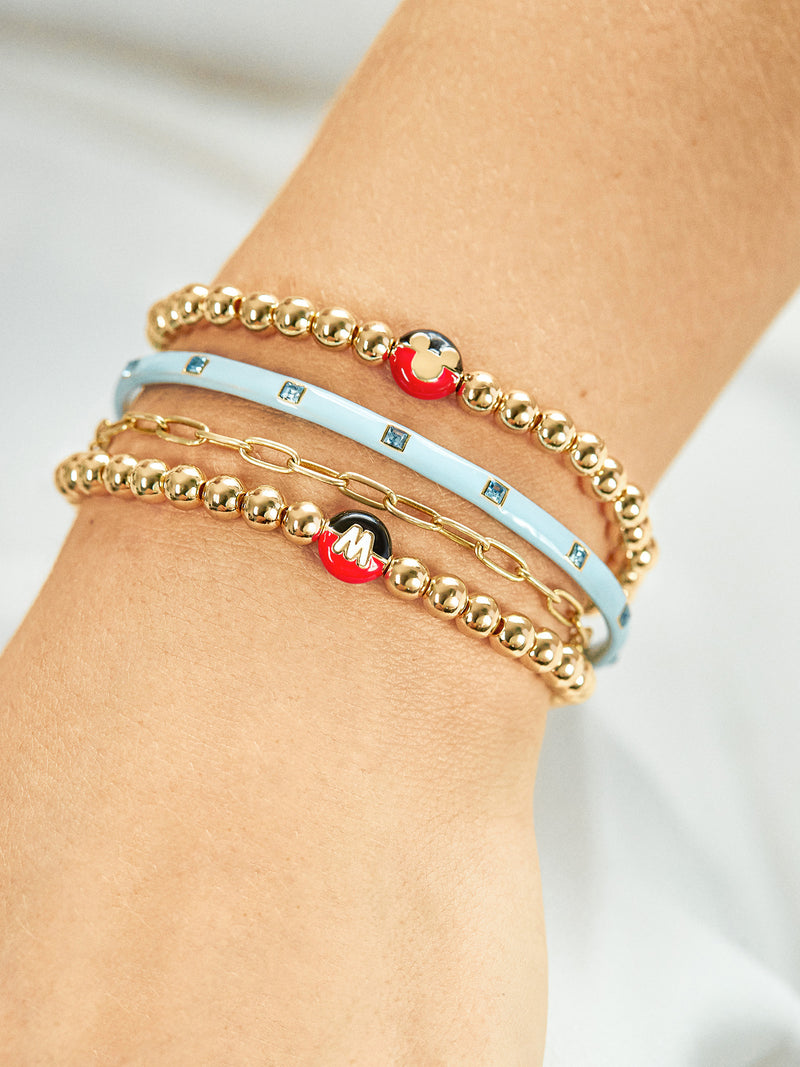 BaubleBar Mickey Initial Pisa Bracelet - Get an extra 30% off sale styles. Discount applied in cart​