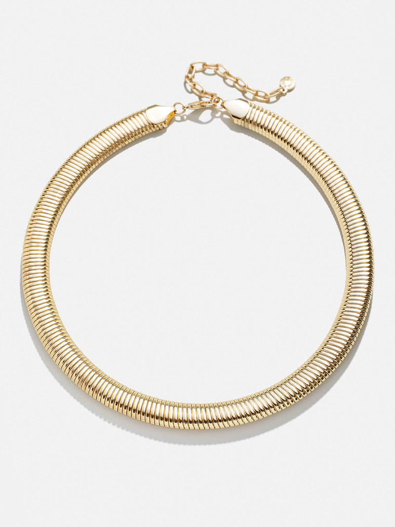 BaubleBar Emanuella Collar Necklace - Gold collar necklace