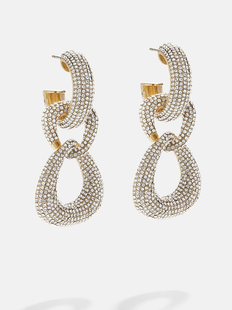 BaubleBar Gemma Earrings - Crystal statement earrings