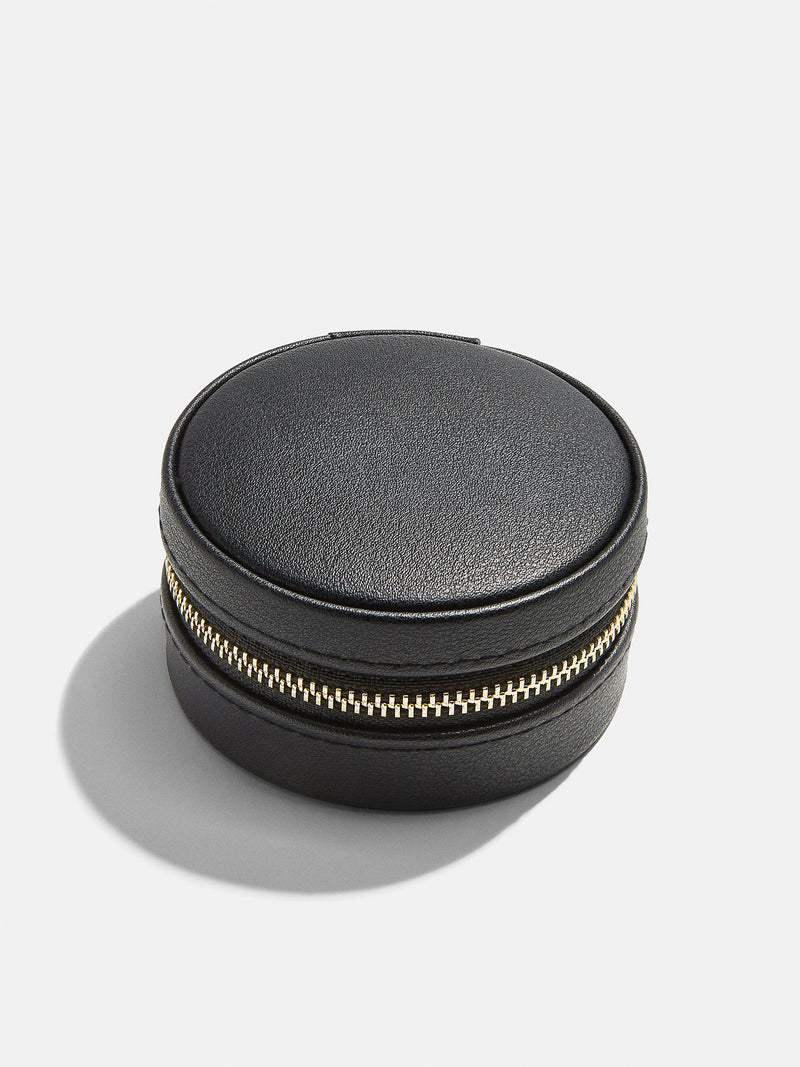 BaubleBar Round Jewelry Storage Case - Black - 
    Travel case
  
