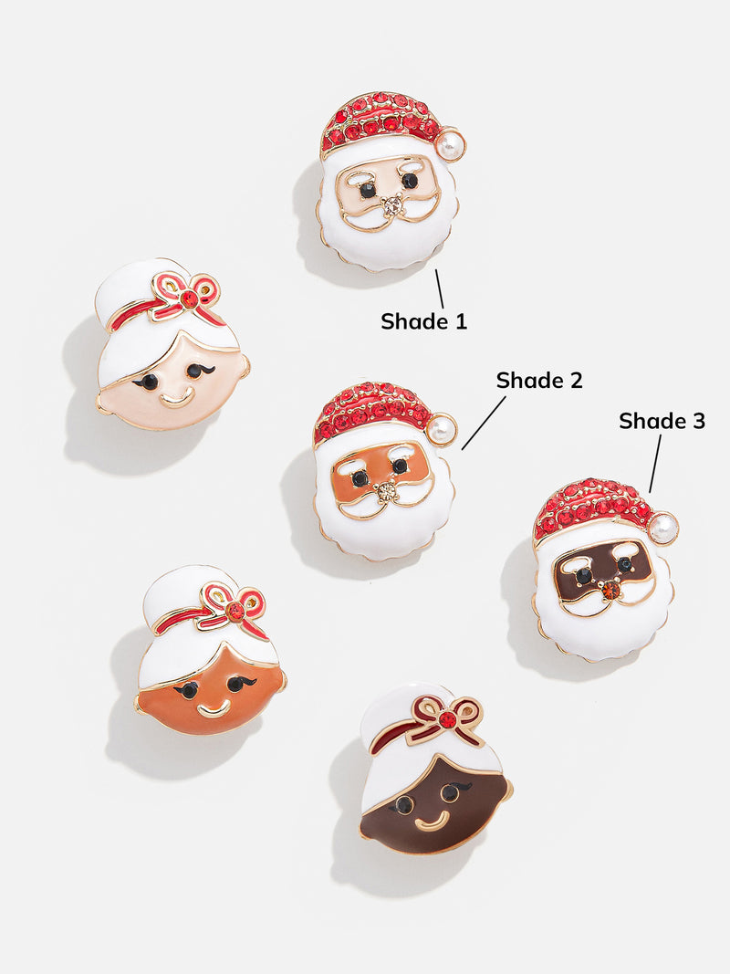 BaubleBar Mr. & Mrs. Claus Earrings - Select from three shades