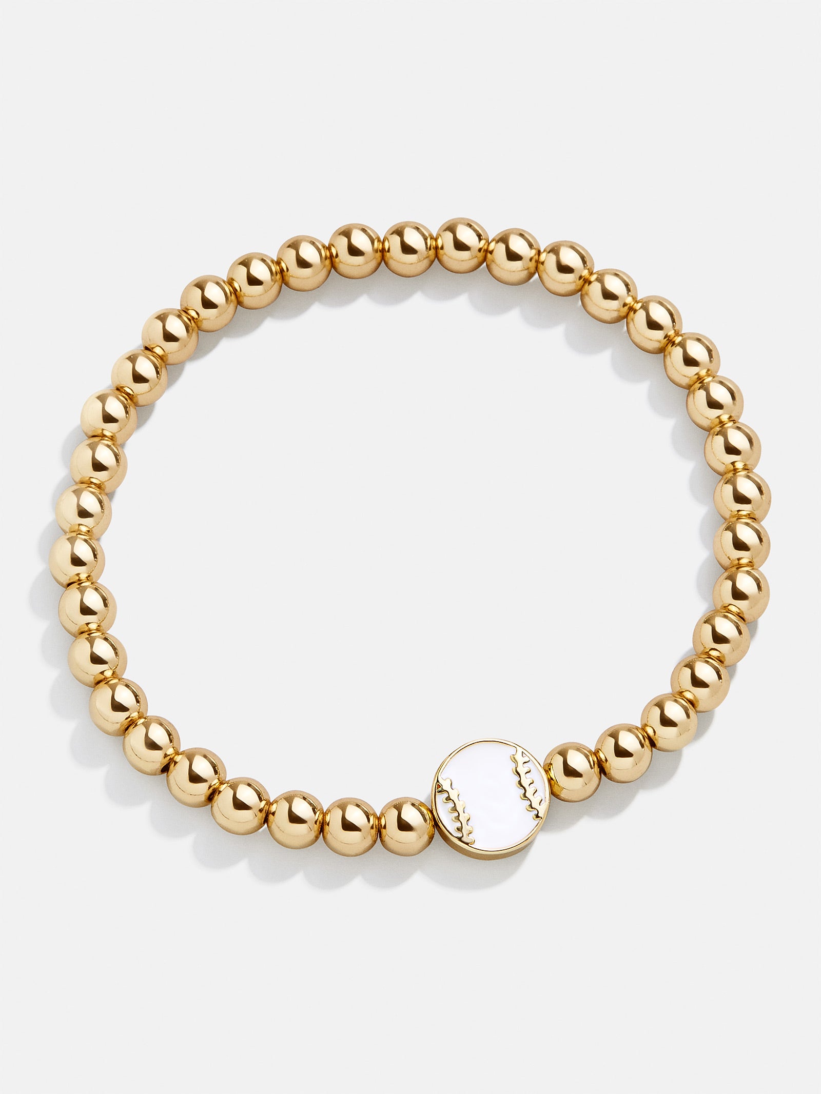 MLB Gold Pisa Bracelet - Los Angeles Angels – MLB beaded stretch