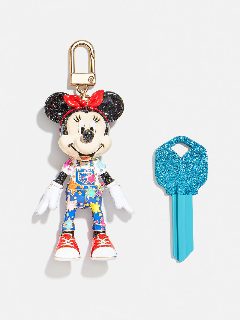 BaubleBar Minnie Mouse disney Bag Charm - Spa Day - 
    Disney keychain
  
