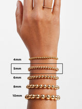 BaubleBar Custom Pisa Bracelet - Rainbow Enamel - Customizable bracelet - Also offered in small wrist sizes