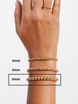 BaubleBar Initial Pisa Beaded Bracelet - Initial beaded bracelet