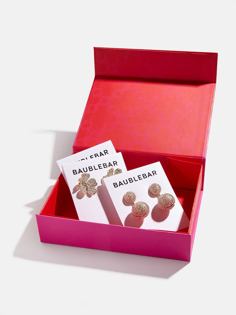 BaubleBar Large Red Gift Box - Red Gift Box