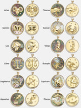 BaubleBar Zodiac 18K Gold Medallion Necklace - 
    Enjoy an extra 20% off sale - This Week Only
  
