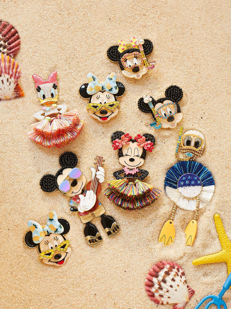 Minnie Mouse Disney Hula Earrings - Multi – Disney statement